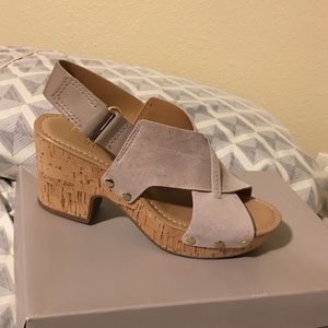 Worn once Franco Sarto platform